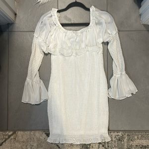 White tight dress 🤍✨